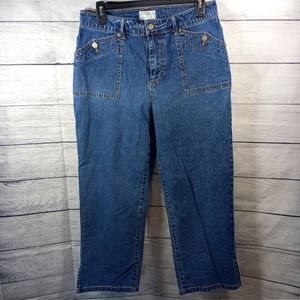 French Dressing Jeans Capris Size 8